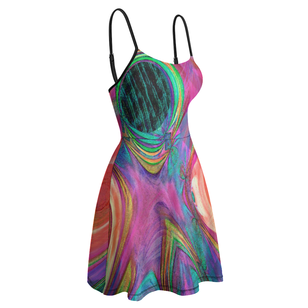 Faces Sling Short Dress