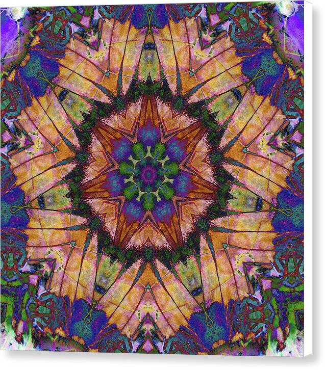 Butterfly Mandala - Canvas Print
