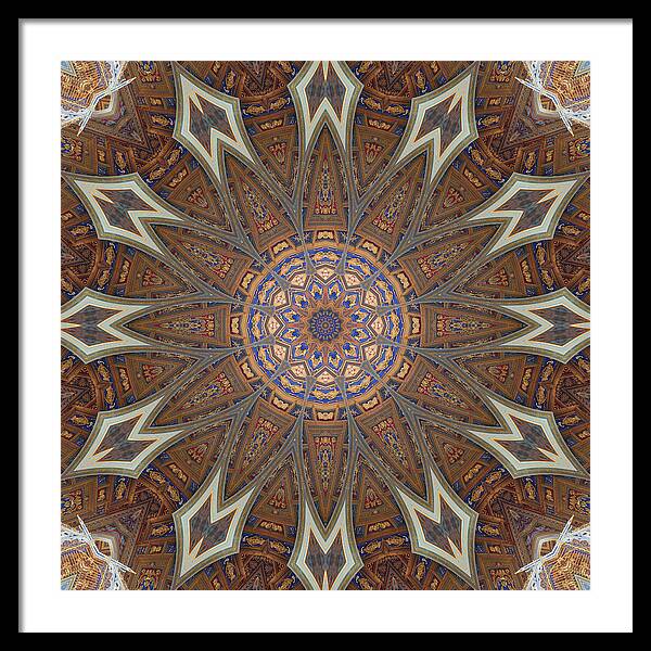 Cathedral Swirls - Framed Print