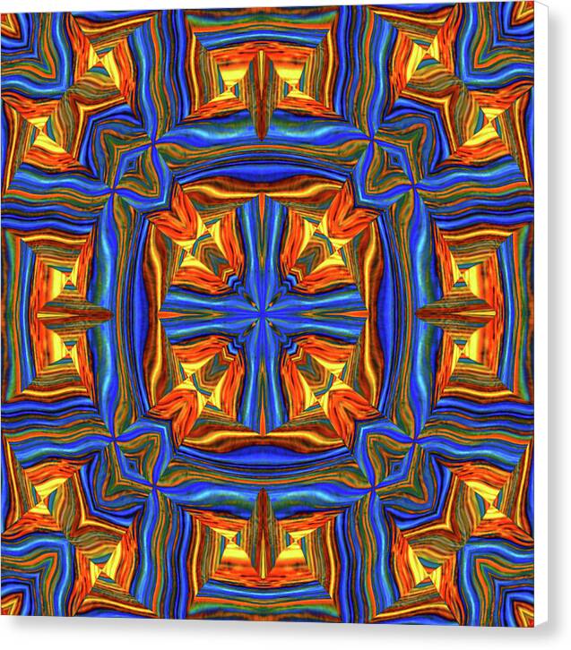 Electric Winter - Canvas Print