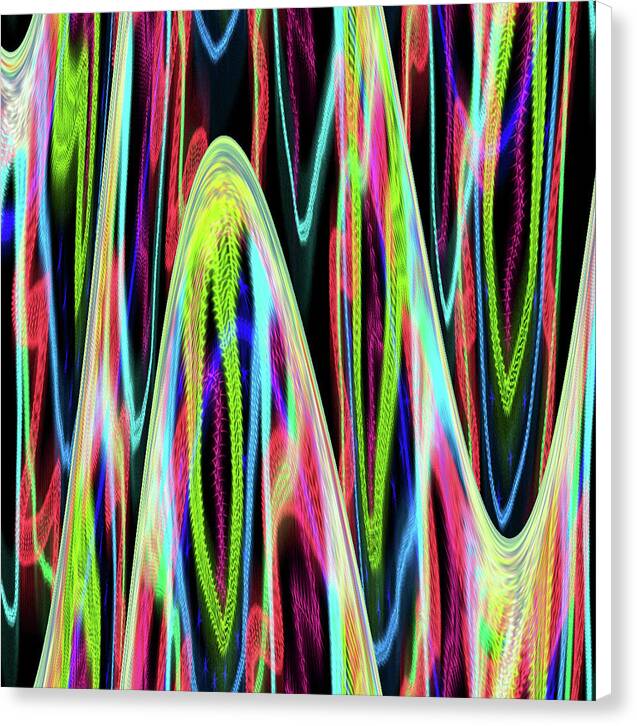 Electron Paths - Canvas Print