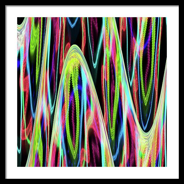 Electron Paths - Framed Print