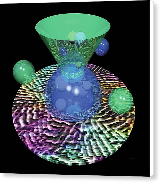 Glub Plane - Canvas Print