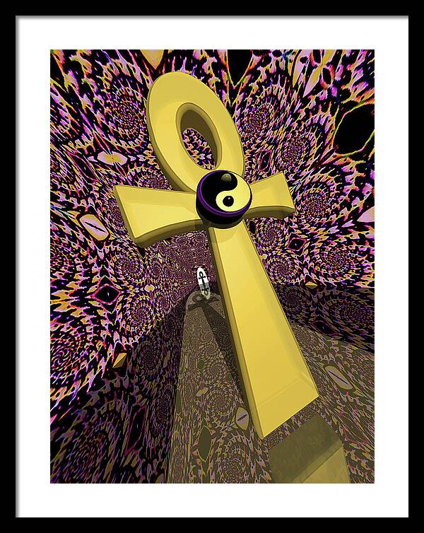 Hallway of Time - Framed Print