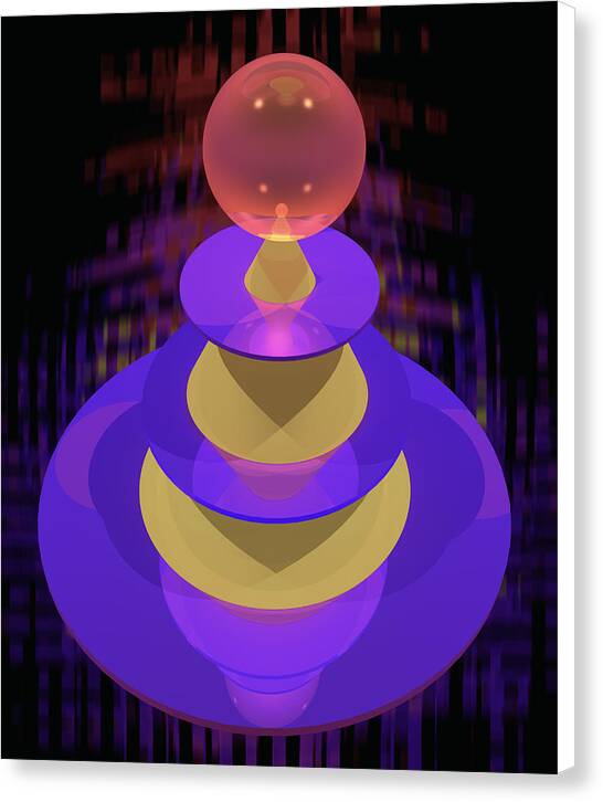 POYO Crown - Canvas Print