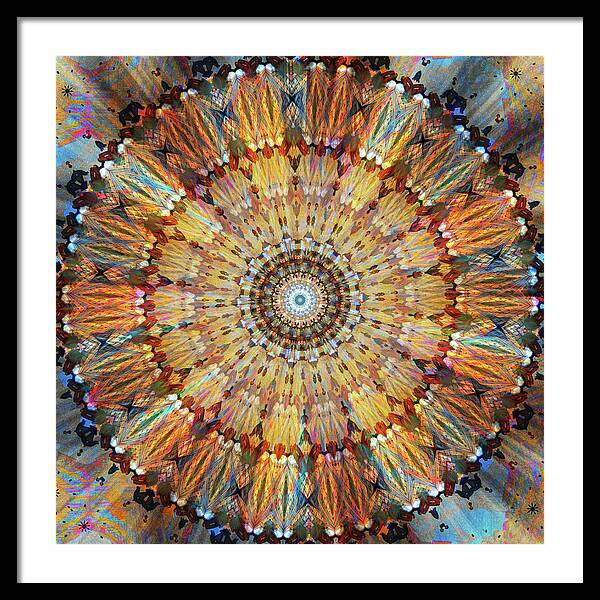 Sunday Ceiling - Framed Print