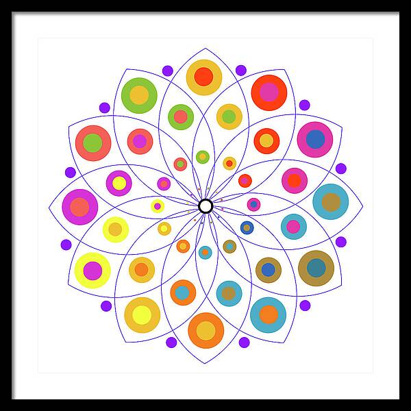 Vesica Olives - Framed Print