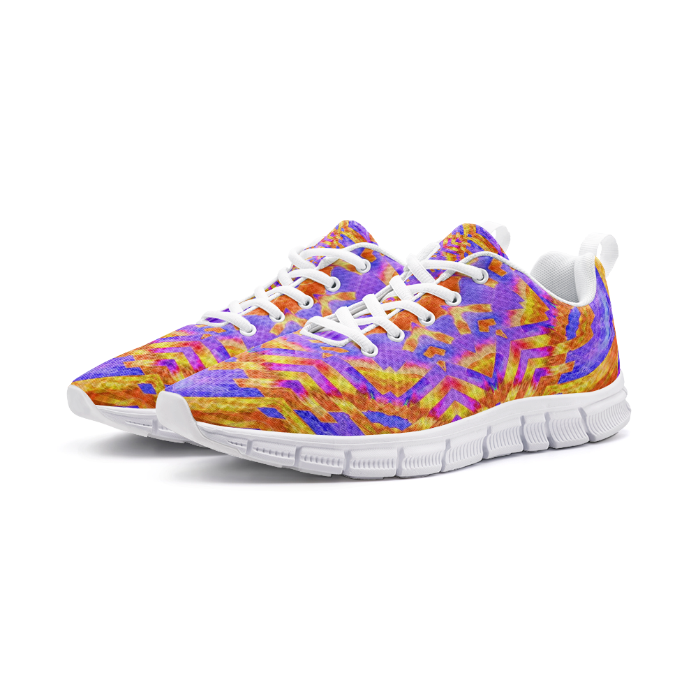 Coral Unisex Athletic Sneakers