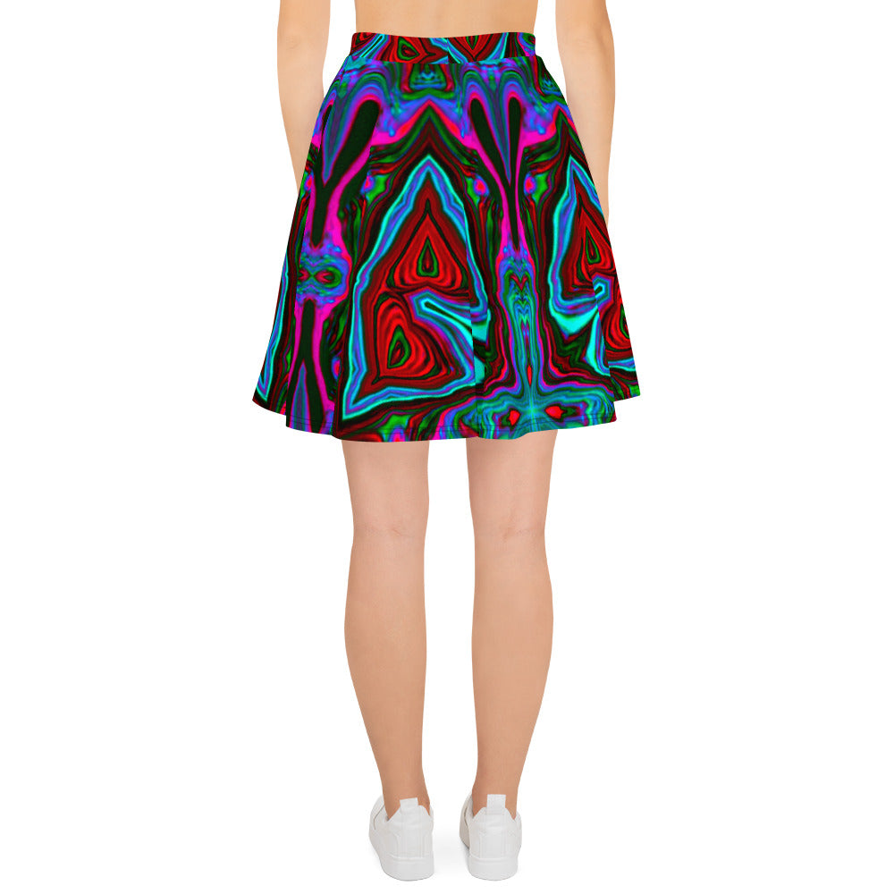 Winter Greens Skater Skirt