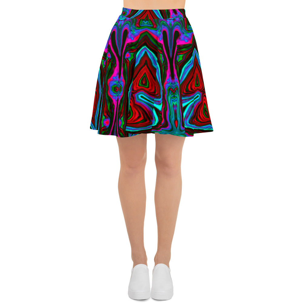 Winter Greens Skater Skirt