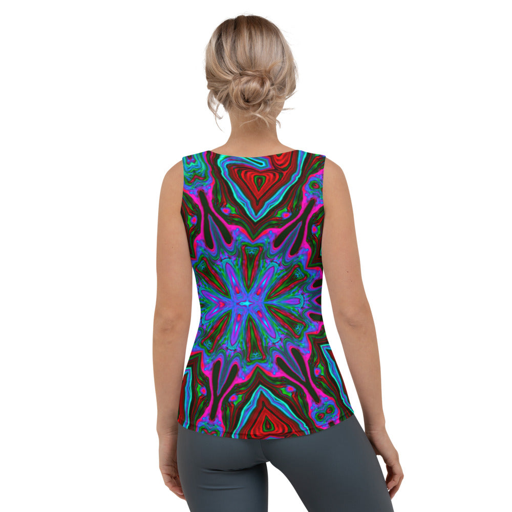 Winter Greens 3 Womens Tank Top