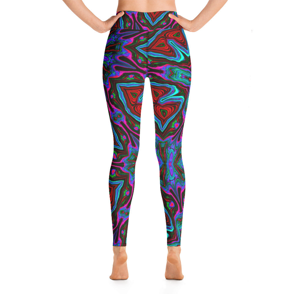Winter Greens Yoga Leggings
