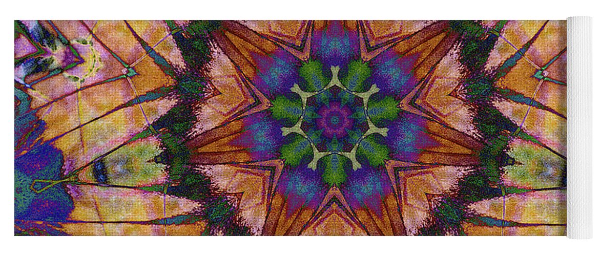 Butterfly Mandala - Yoga Mat