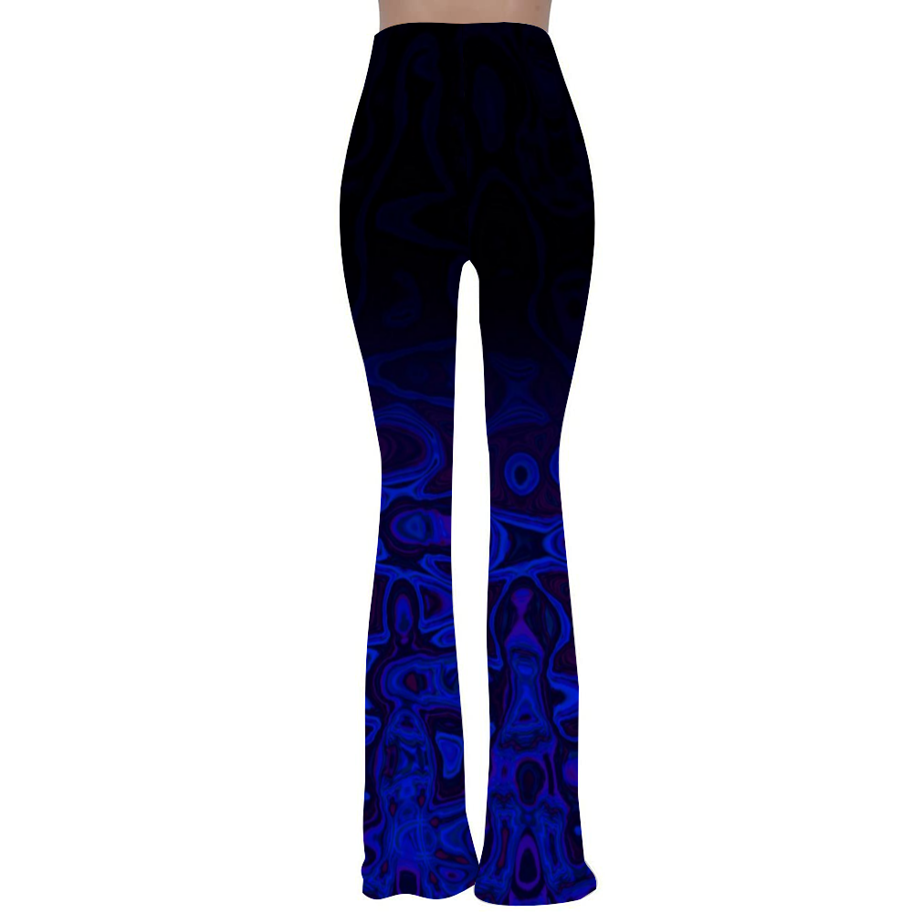 Black Waves Bell Bottoms