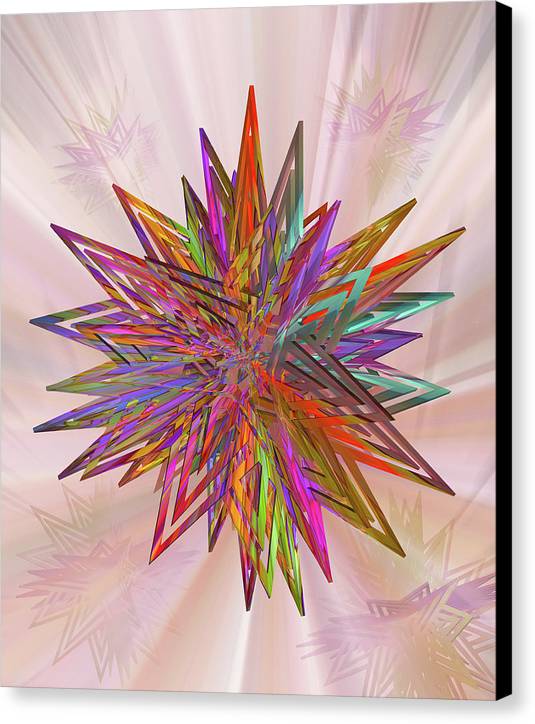 Color Star - Canvas Print