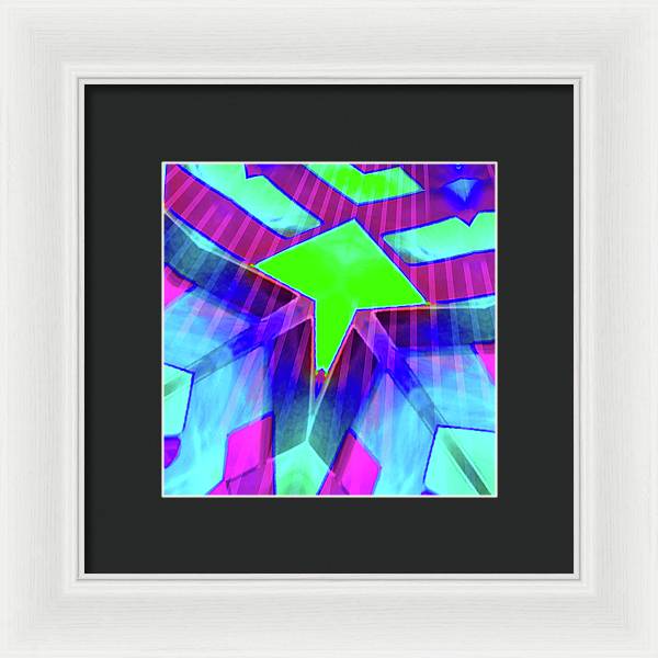 E Lagoon #3 - Framed Print