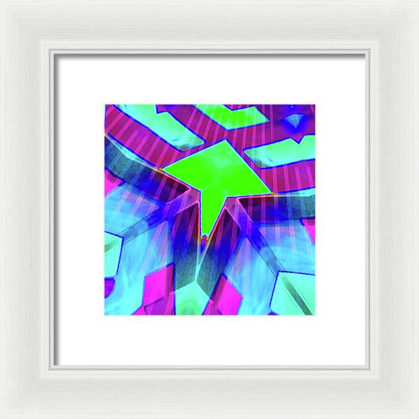 E Lagoon #3 - Framed Print