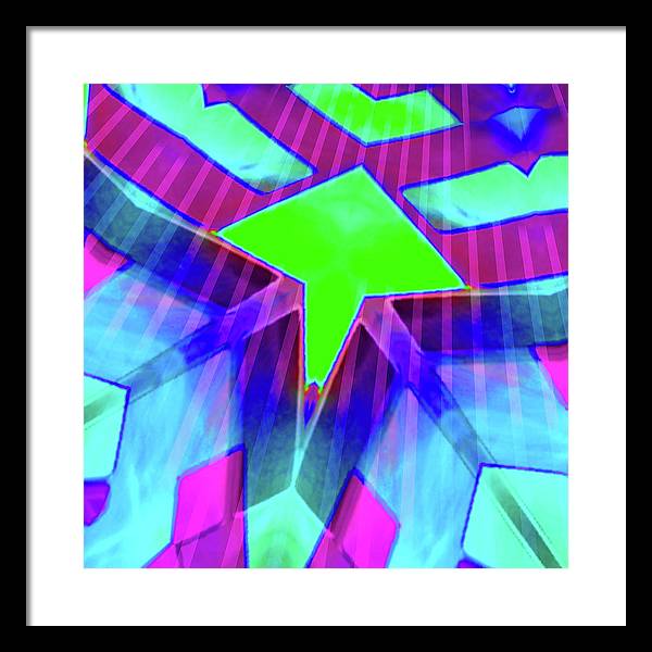 E Lagoon #3 - Framed Print