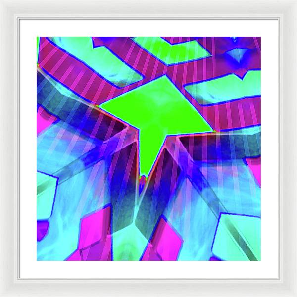 E Lagoon #3 - Framed Print