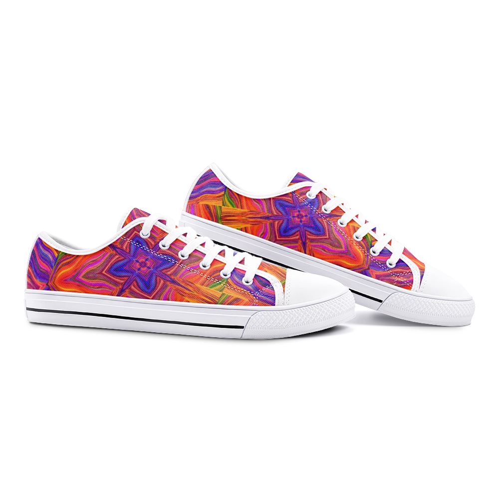 E Flux Unisex Canvas Shoes