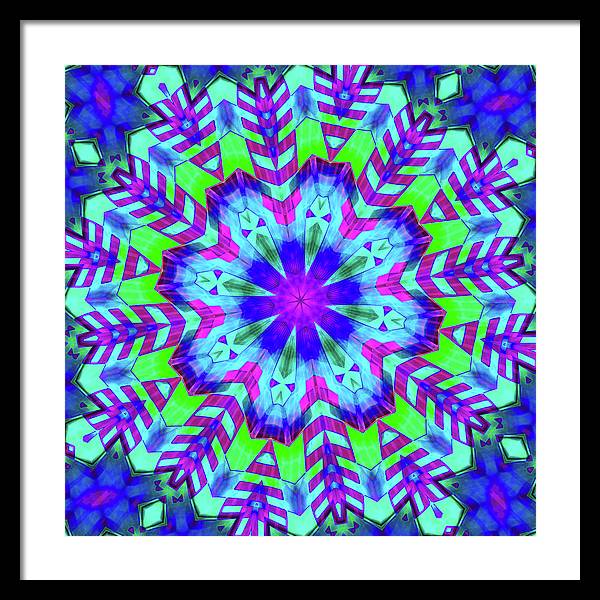 Emerald Lagoon #2 - Framed Print