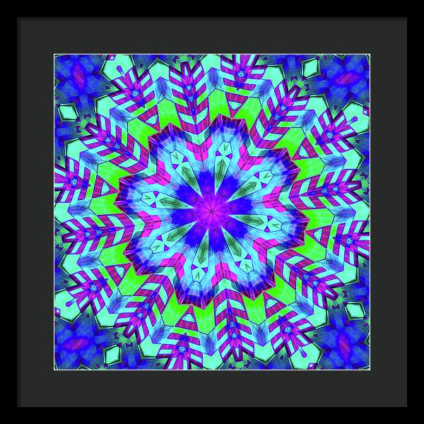 Emerald Lagoon #2 - Framed Print