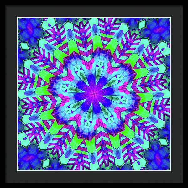 Emerald Lagoon #2 - Framed Print