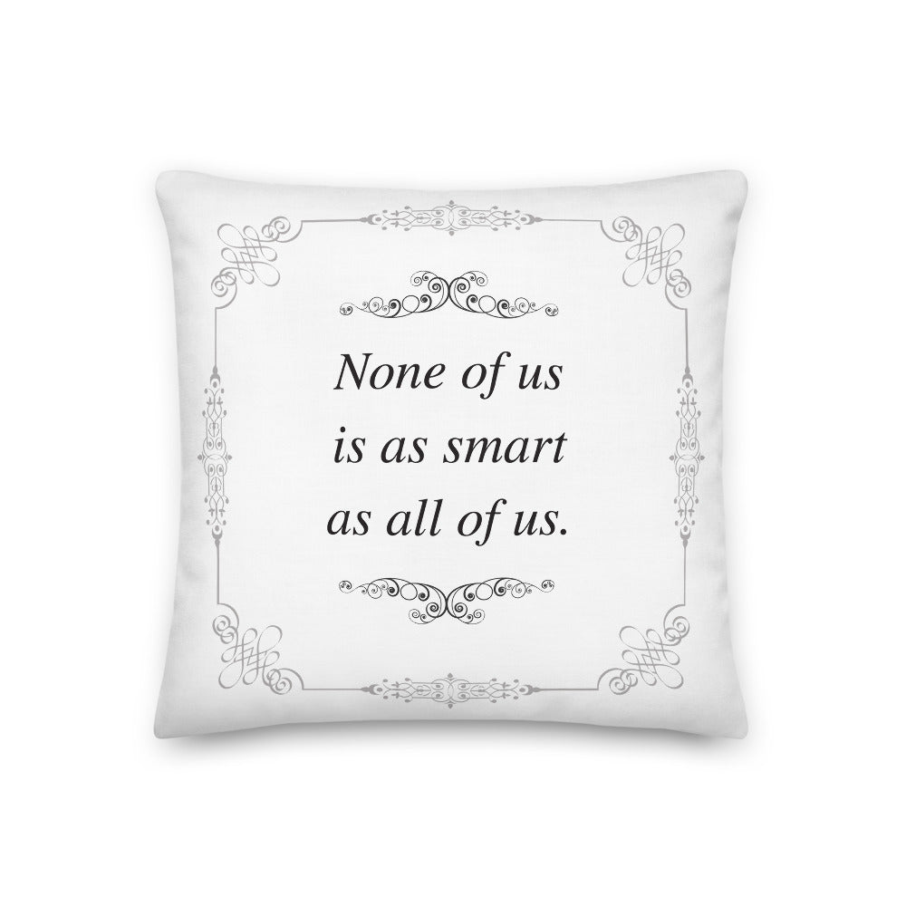 All of Us Meditation Pillow