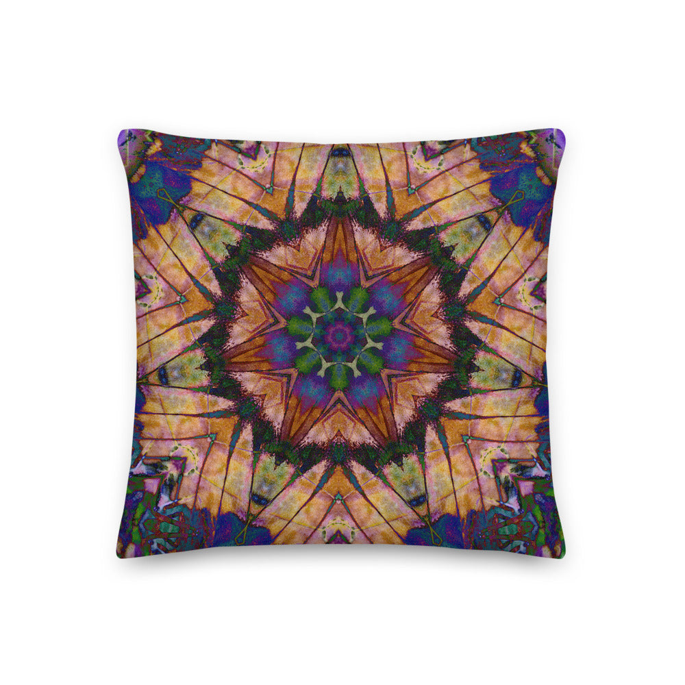 Butterfly Mandala Pillow