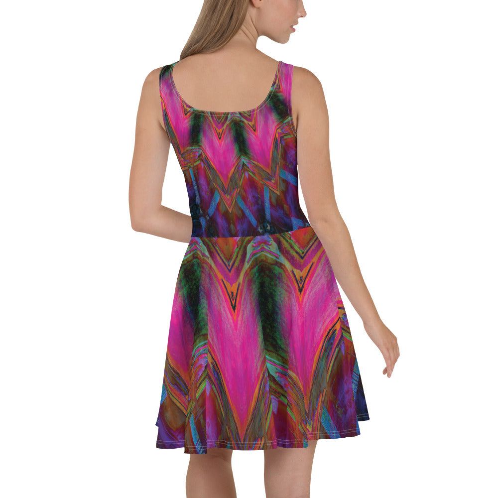 Roma Swirls Skater Dress