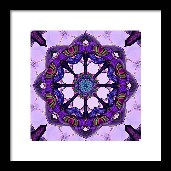Octo Flower - Framed Print