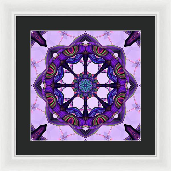 Octo Flower - Framed Print