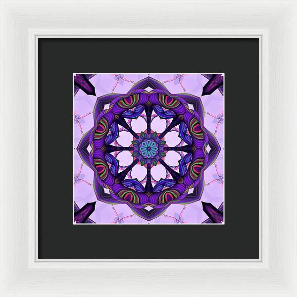 Octo Flower - Framed Print