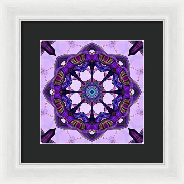 Octo Flower - Framed Print