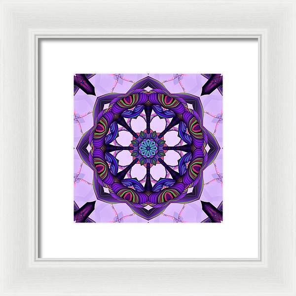 Octo Flower - Framed Print