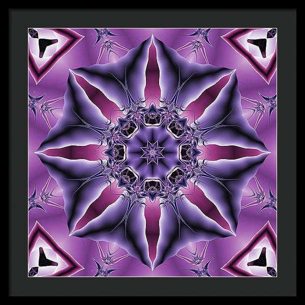 Pink Flo 45 - Framed Print