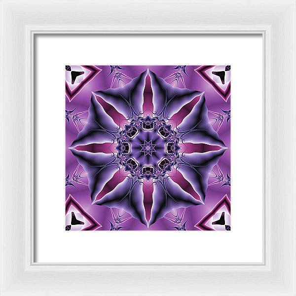 Pink Flo 45 - Framed Print
