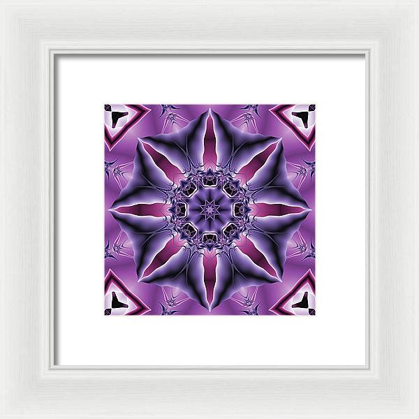 Pink Flo 45 - Framed Print