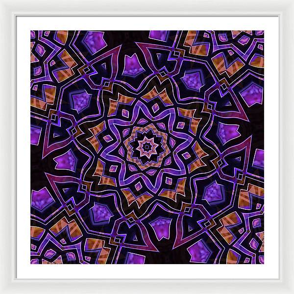 Purple Canon #2 - Framed Print