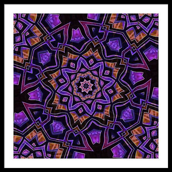 Purple Canon #2 - Framed Print