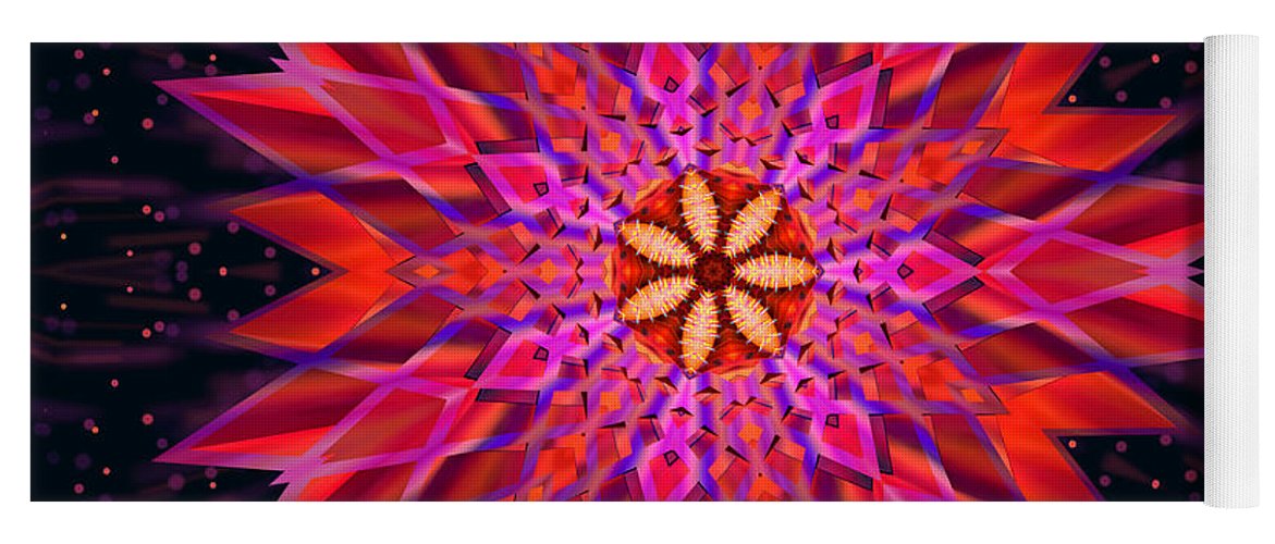 Quantum Star Flower - Yoga Mat