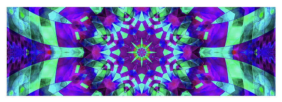 Rocket Mandalas - Yoga Mat