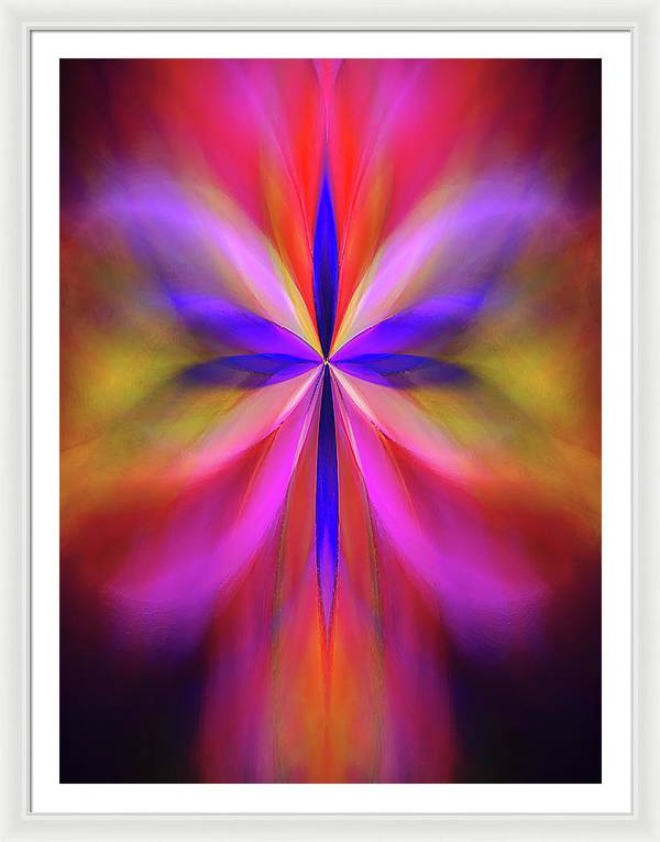 Sacred Dragonfly - Framed Print