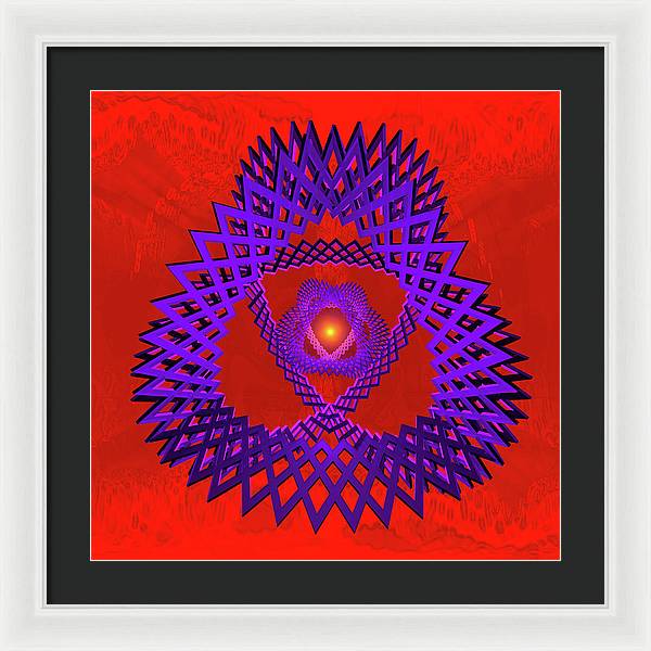 Unfolding - Framed Print