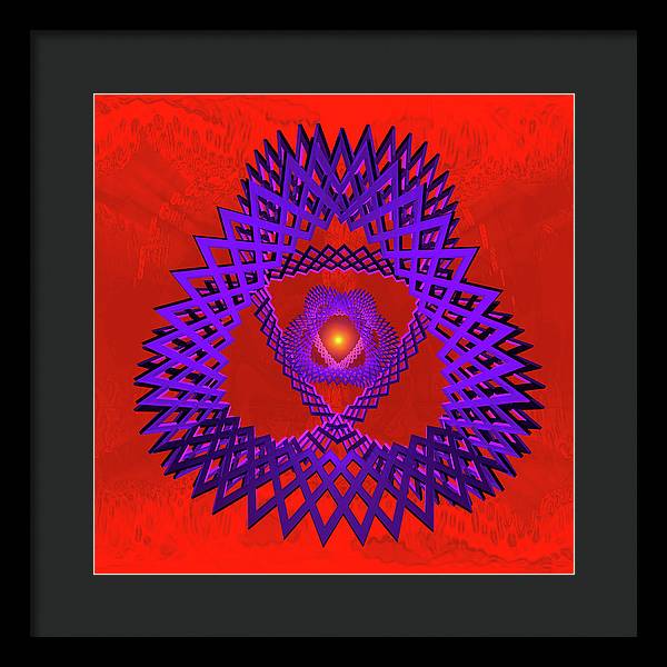 Unfolding - Framed Print