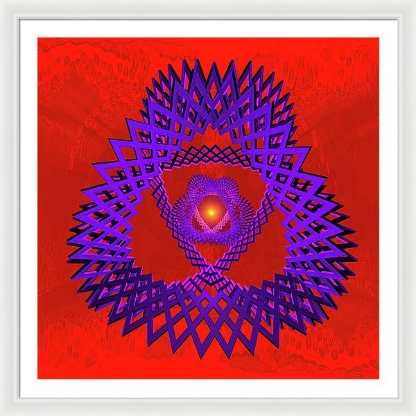 Unfolding - Framed Print