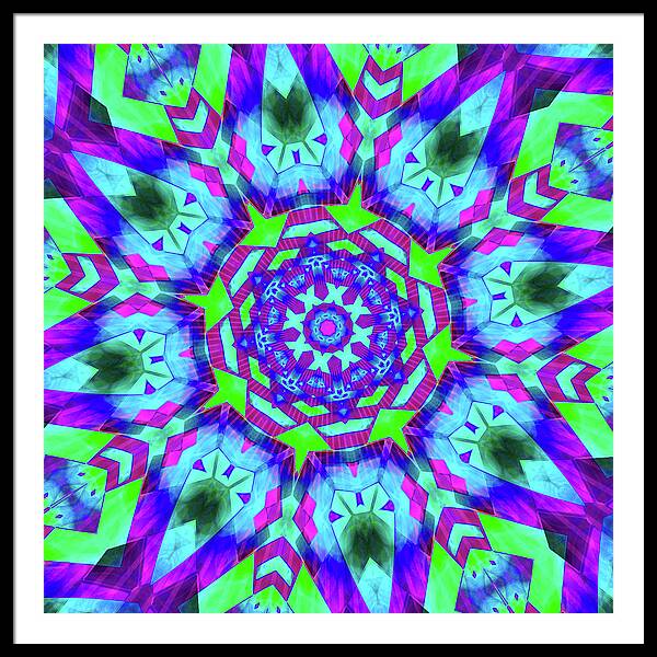 Emerald Lagoon 1 - Framed Print