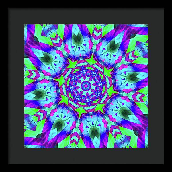 Emerald Lagoon 1 - Framed Print