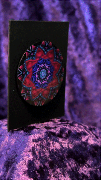 Blue Canon Round Pin