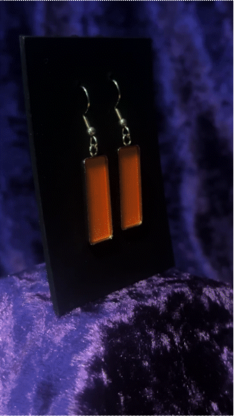Orange to Orange Earrings